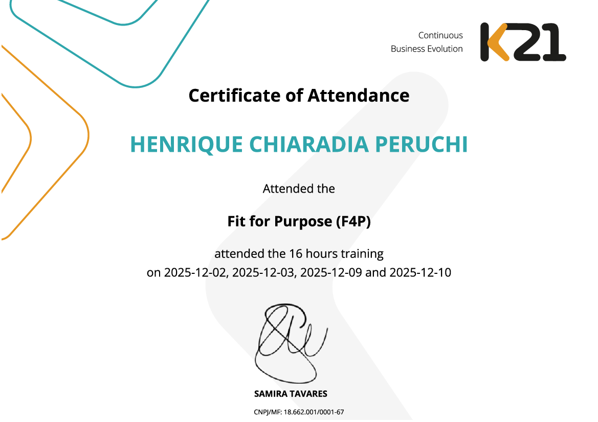 Certificado K21